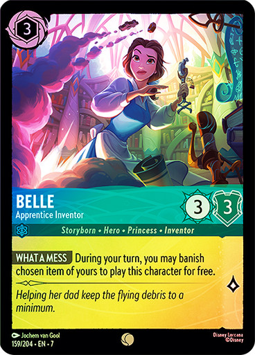 Belle - Apprentice Inventor - 159/204 - Common - Cold Foil